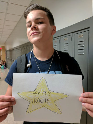 Dylan Troche persues his dream of being a police officer