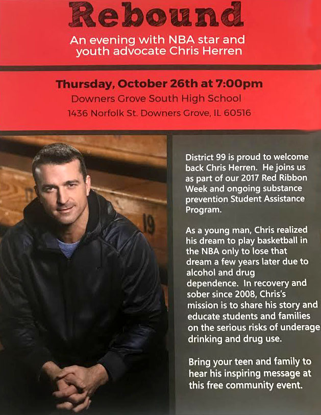 Former NBA player Chris Herren talks on his battle with substance abuse