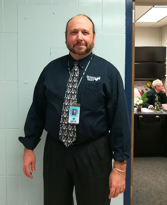 Mr. Walsh-Rock has been working for the district for over 20 years.