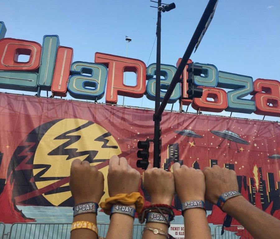 Lollapalooza is one of the largest music festivals in the country and occurs every summer in downtown Chicago.