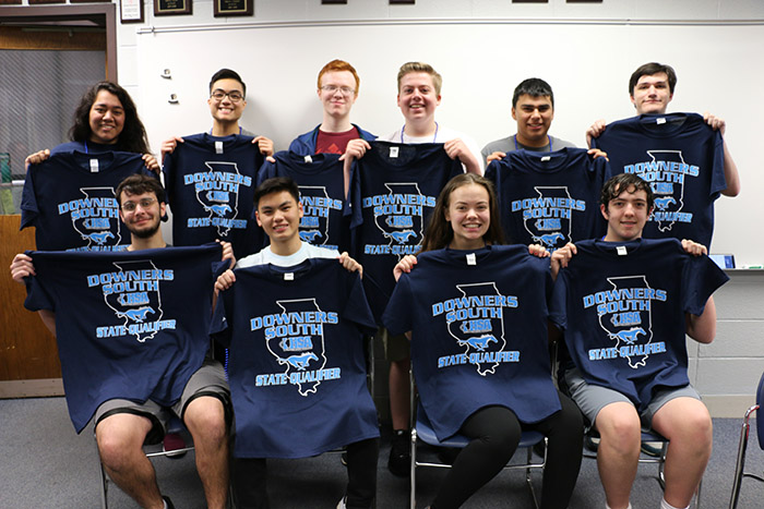 Math team sends 13 members to state competition