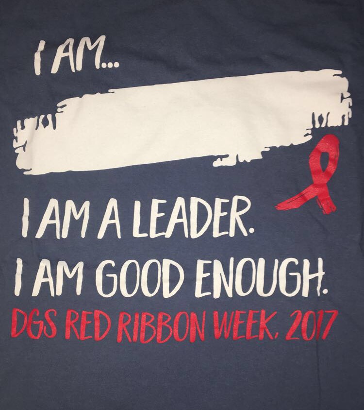Last years Red Ribbon Week shirt