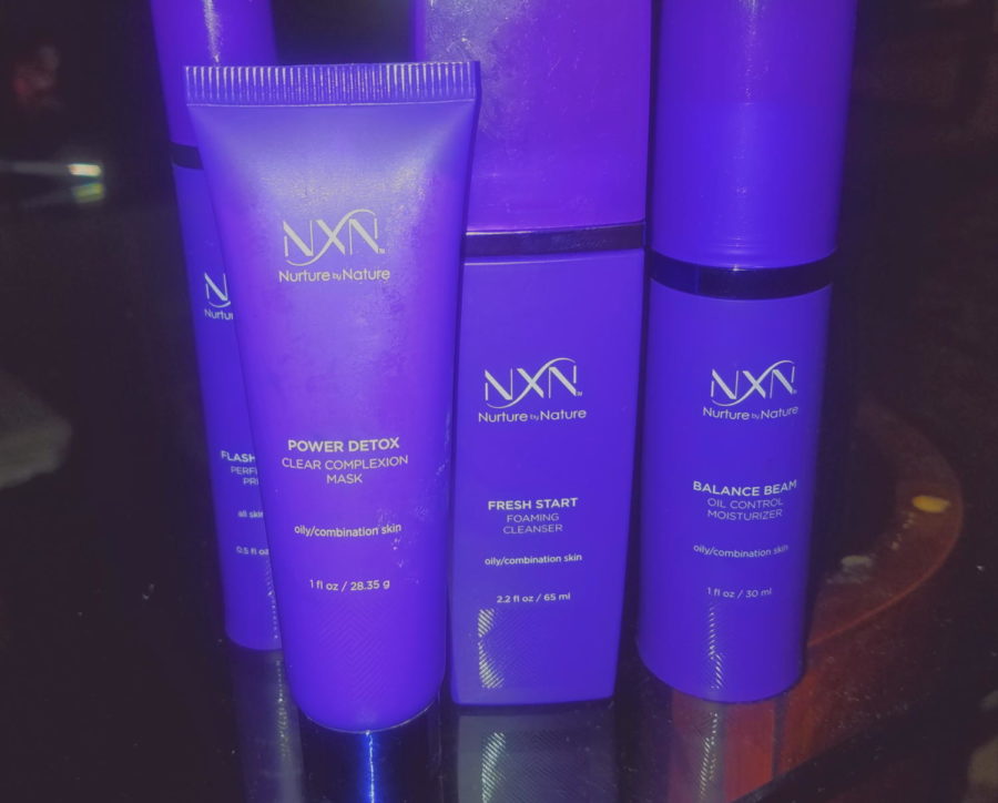 The Zero Shine Shine System and all other skincare systems by NxN Beauty include four products each.