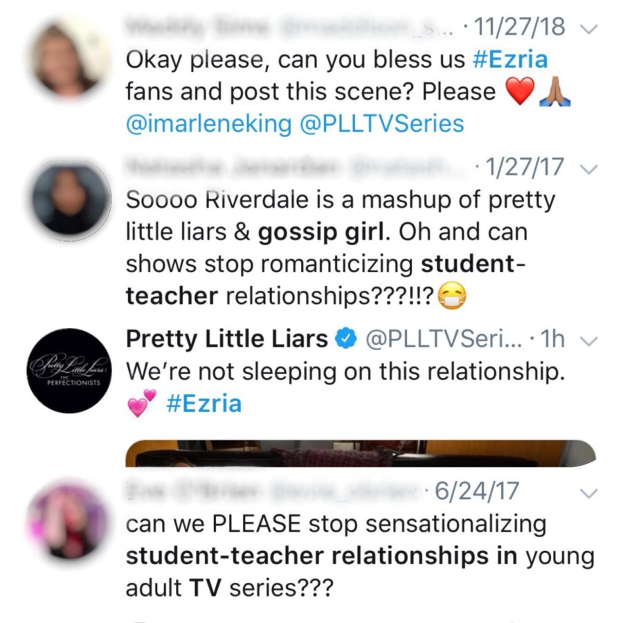 Teen TV shows generate both praise and criticism from Twitter concerning the portrayal of student-teacher relationships onscreen. 