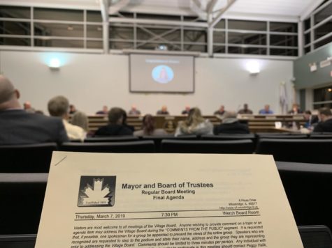 Village of Woodridge bimonthly board meeting passes rezoning resolution