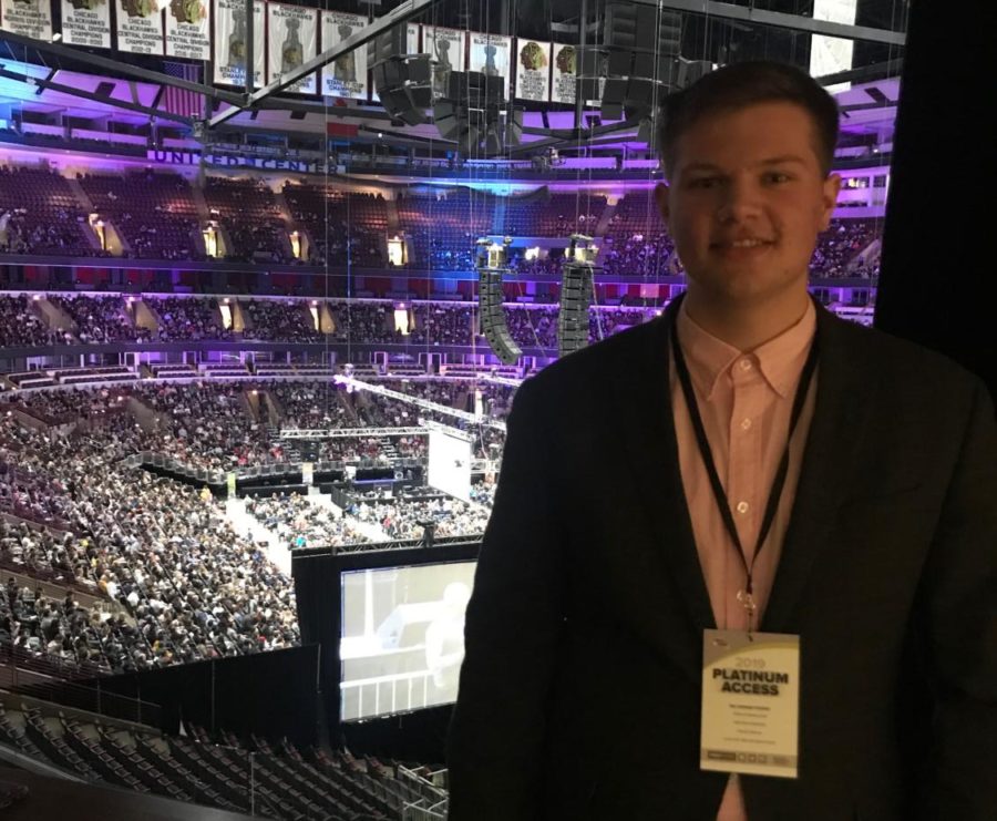 Senior Nick Sostak has been learning the rules of business since he was 10. Now, he plans to attend Illinois State University to further he education in the business field.