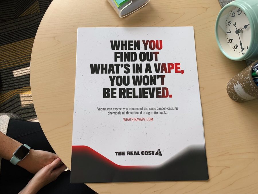 The Real Cost creates ad campaigns to warn against the consequences of vaping.