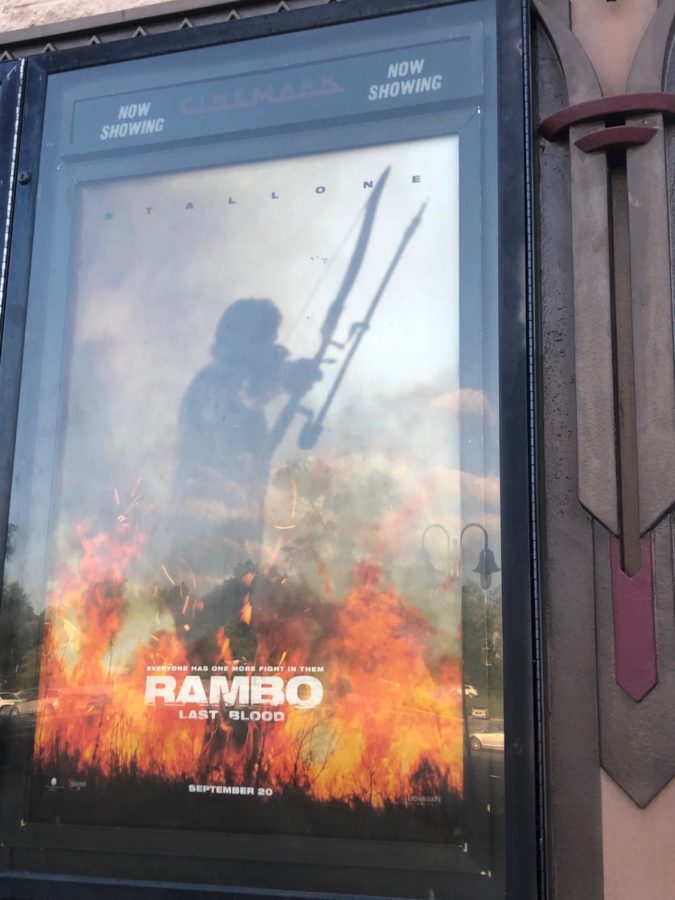 Cinemark at seven bridges shows off newest movie Rambo: Last Blood.
