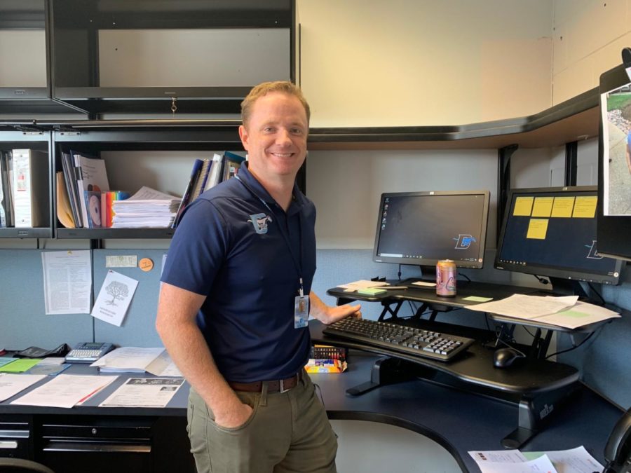 Patrick Fardy became the CTE department chair at the start of the 2019 school year.