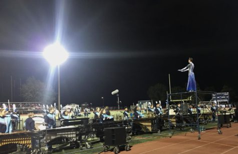 Marching Mustangs make history