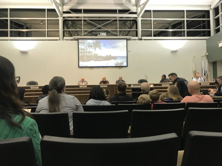 Village of Woodridge board members respond to publics concern over cannabis sales. 