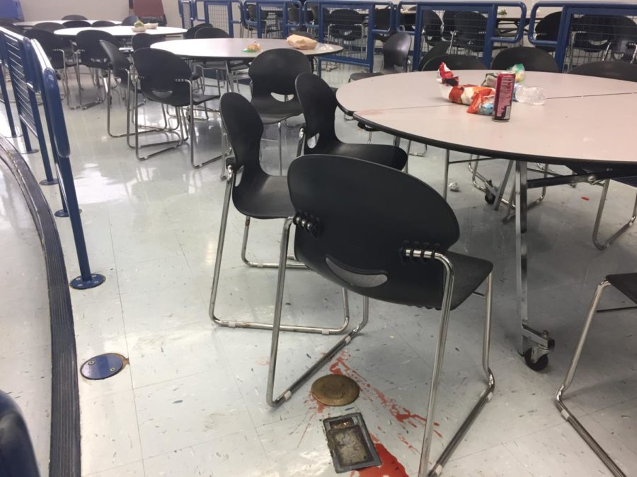 “Once the lunches are over, it looks like a hurricane went through the lunchroom, Sotello said. 