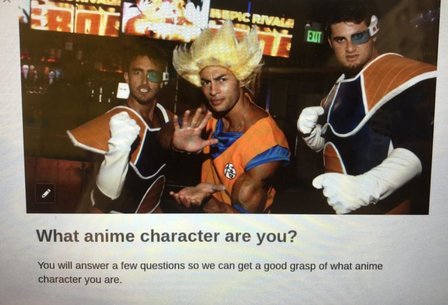 Take this quiz to find out what anime character you are!