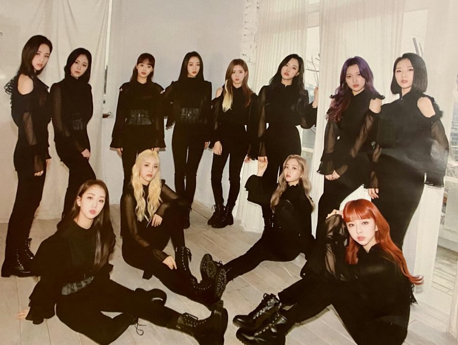 The 12 ladies of Loona during their "Butterfly" promotional period and their burnt, black outfits could have been a sign of "B#rn" the entire time.