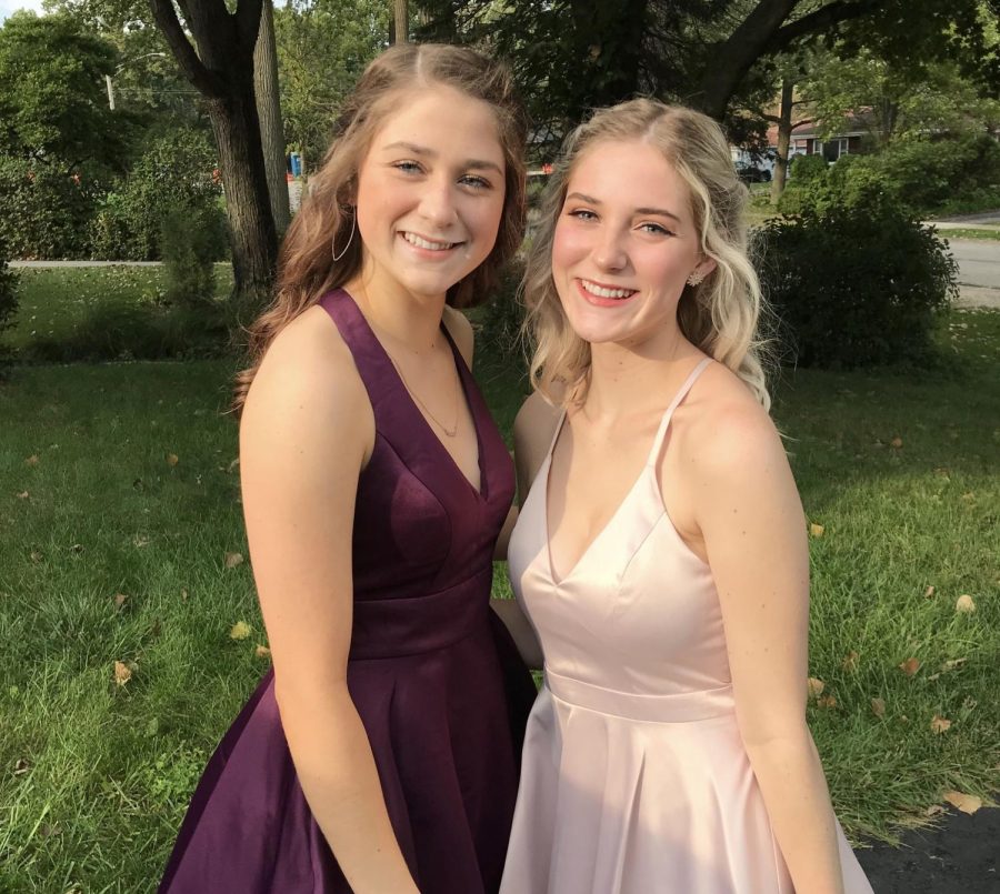 Kira Matheson and her sister bought their dresses for homecoming one year in advance.