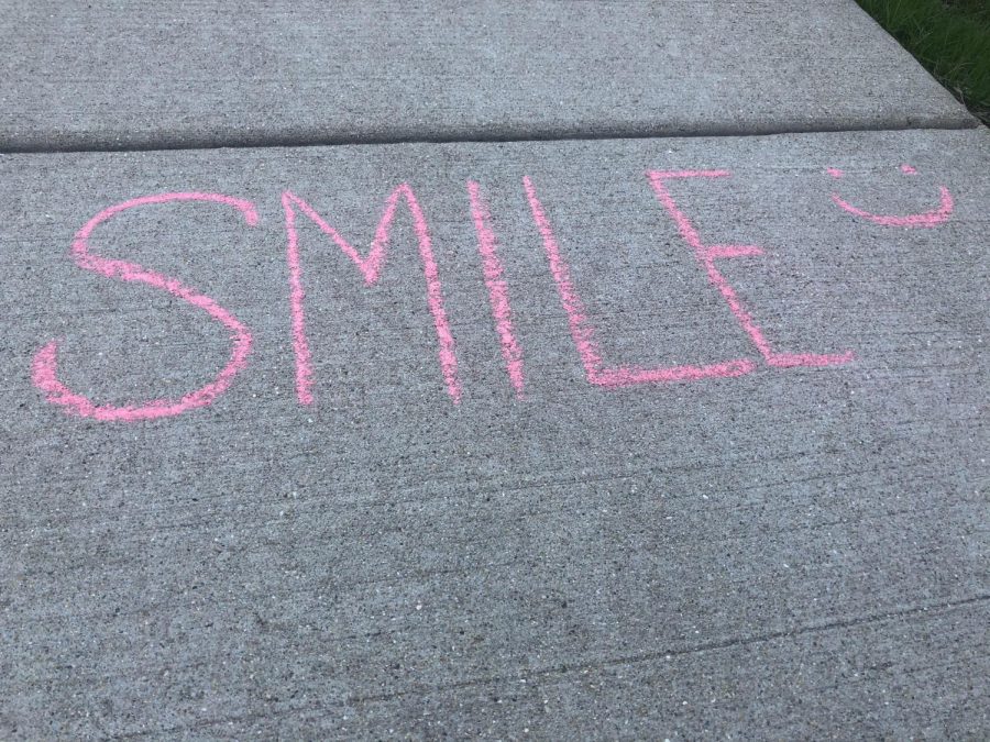 Remember to share your wonderful smile whenever you see someone outside during these difficult times.
