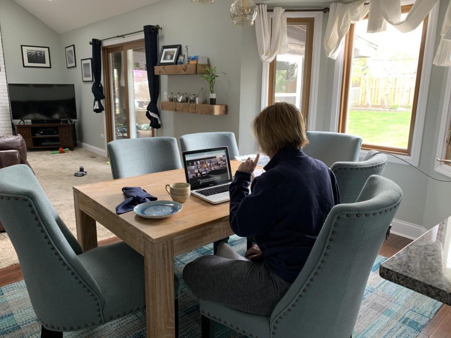 With COVID-19 causing face-to-face learning to be cancelled for the rest of the year, many teachers now communicate with their students via video chats. 