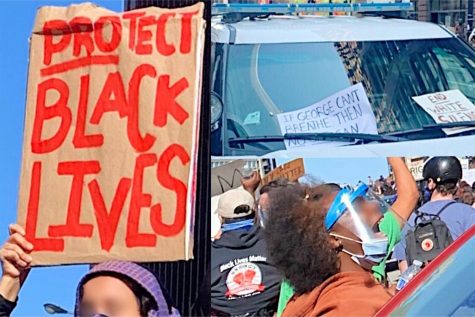 Instances of activism captured at the Black Lives Matter protest in Chicago on May 30.