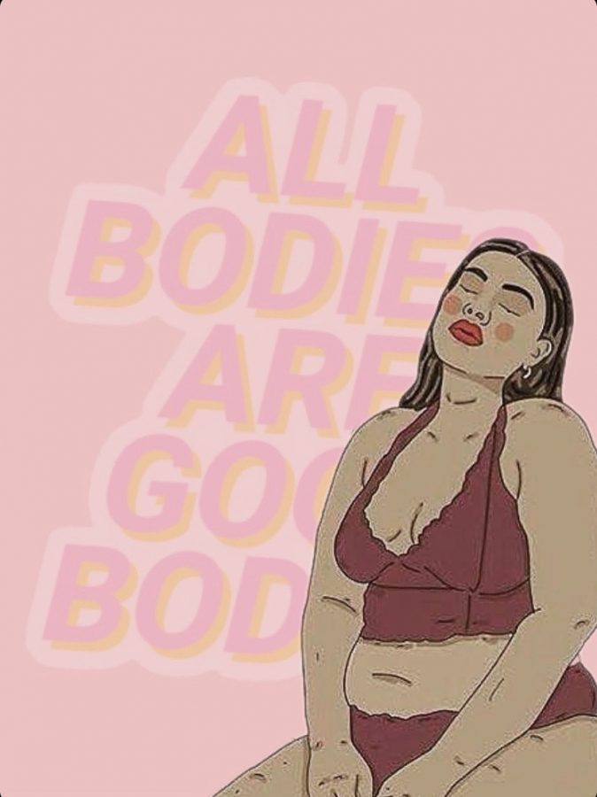 A gentle reminder that no matter how you think you look, your body is wonderful.