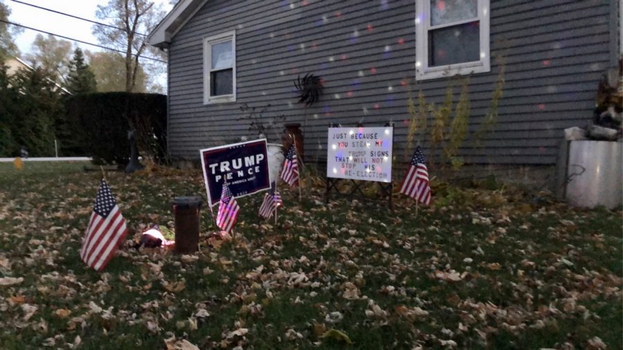 Many people are fearful of president Donald Trump being re-elected as president. Others are showing their support for him.