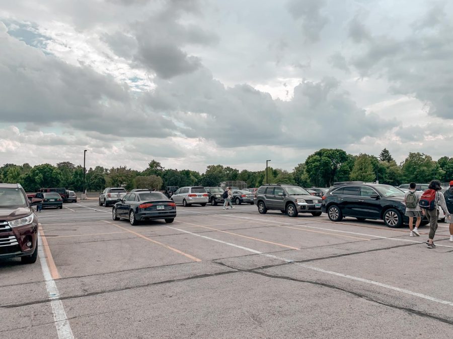 Students pass a ton of open parking spaces in the staff lot, trekking what feels like a mile to their cars in the senior lot.