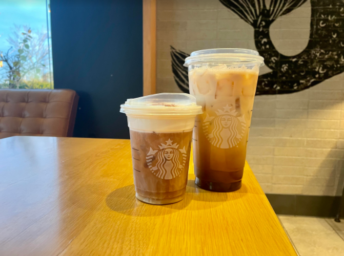 The Starbucks holiday menu is available for a limited time due to products, but some drinks can be modified to be year round.