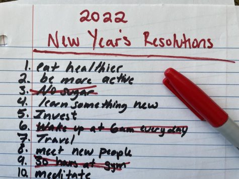 In the new year, make sure to keep resolutions realistic.