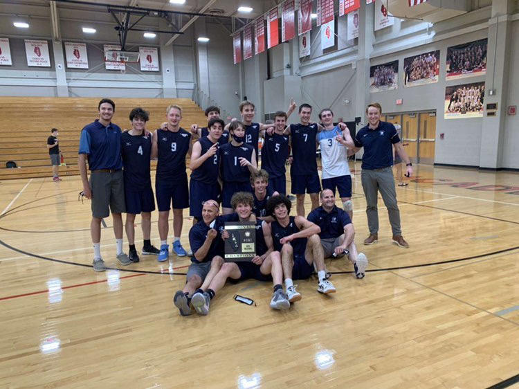 The DGS varsity boys volleyball team has won conference for the past 11 years in a row and haven’t lost a home game since 2019.