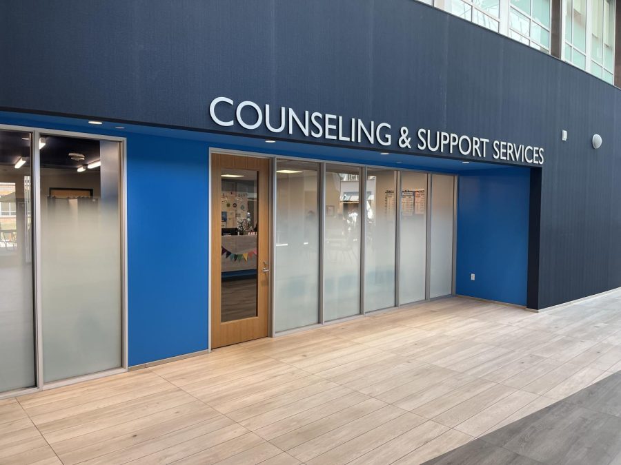 Deans, counselors and student support offices are all located in the commons.