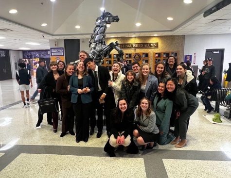 The DGS Speech Team, or the “Mouth of South,” placed 
14th at the IHSA State Speech Tournament.