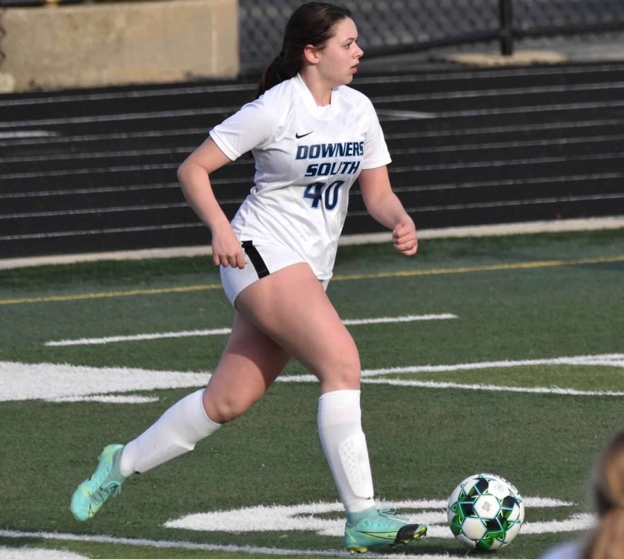 Genin plays out her last year of soccer at DGS.