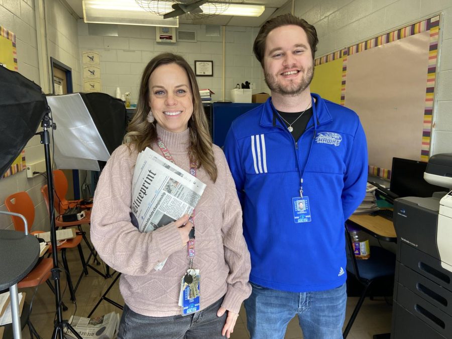 Mary Long and Luke Gosewisch are previous students who now work at DGS.