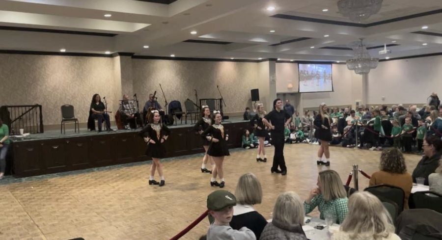 Sophomore Logan Kavanaugh competes in teams as well as individuals for Irish dancing.