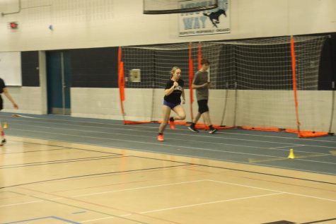 DGS Girls Track team partake in  annual fitness testing