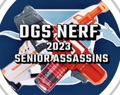 DGS seniors participate in Nerf game.