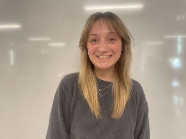 Senior Maija Flannery prepares to continue fine arts in college.
