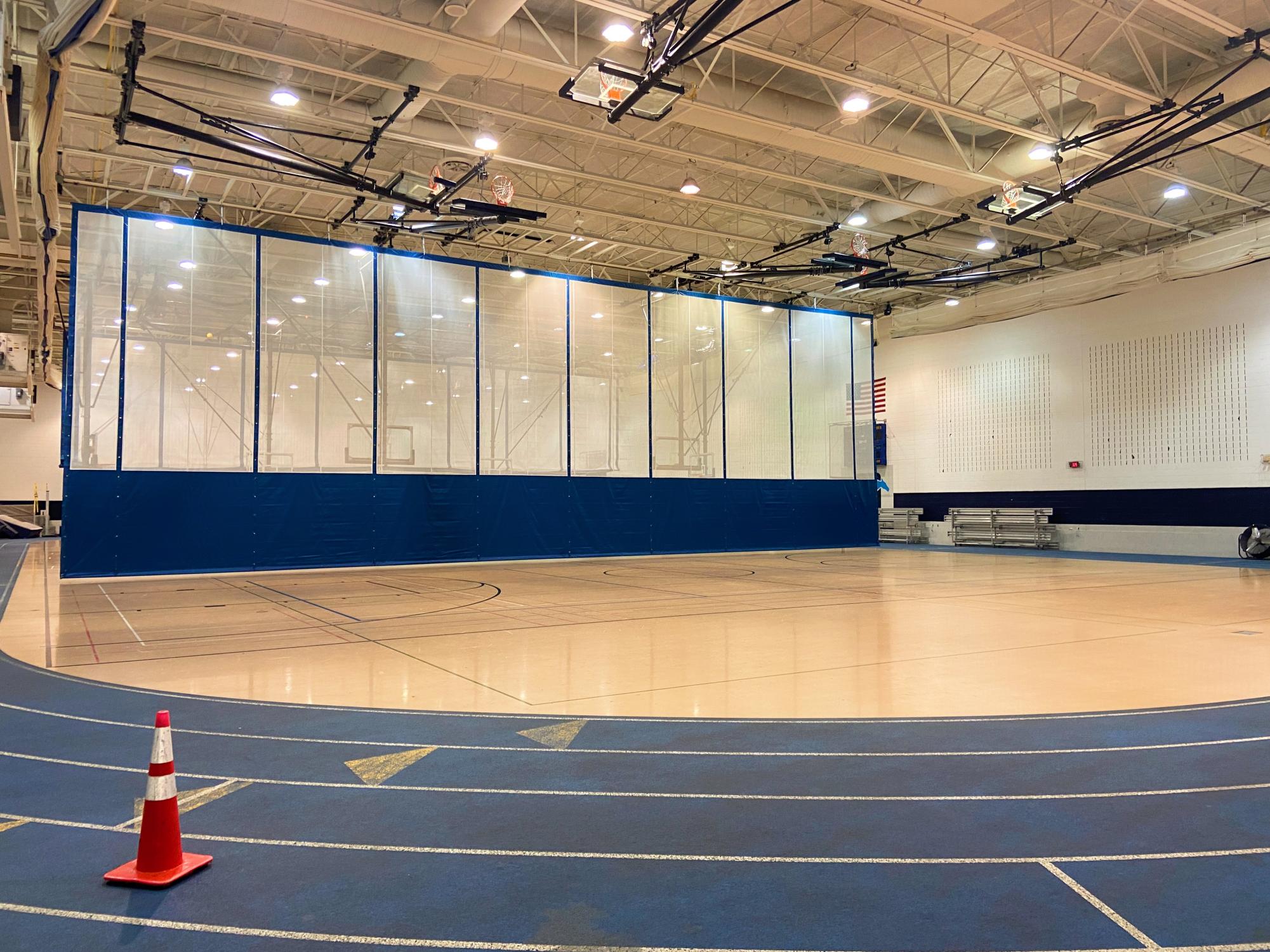 The dance will be held inside for the first time in three years. Pictured is the fieldhouse, which is the location of this years dance. 