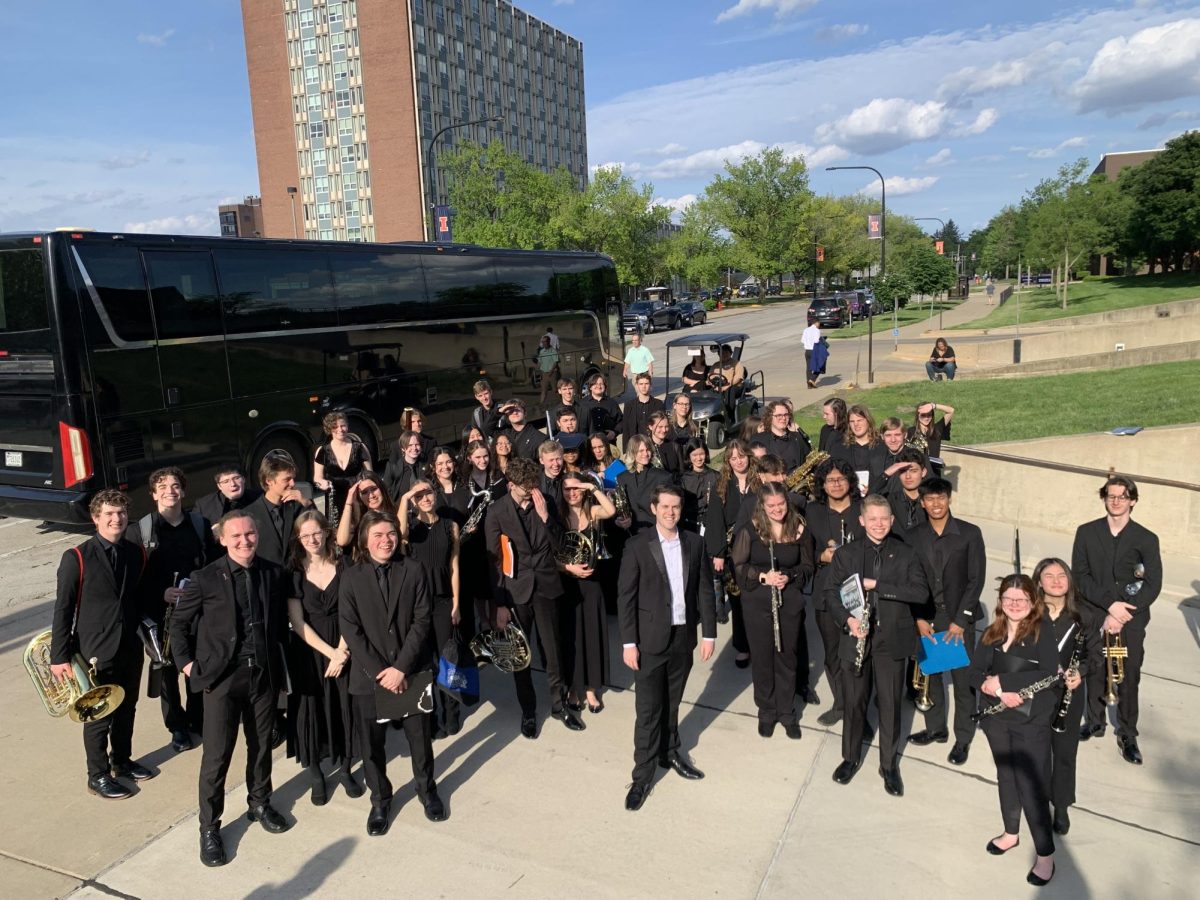 The DGS Wind Ensemble performs at SuperState, an extremely high honor for a high school musical group. 
