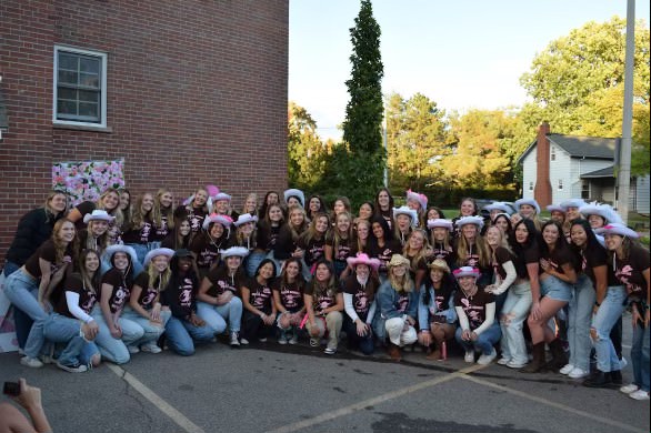 Hewawissa is a part of the Delta Gamma sorority at Michigan State University and went through the rushing process at the start of her freshman year. 