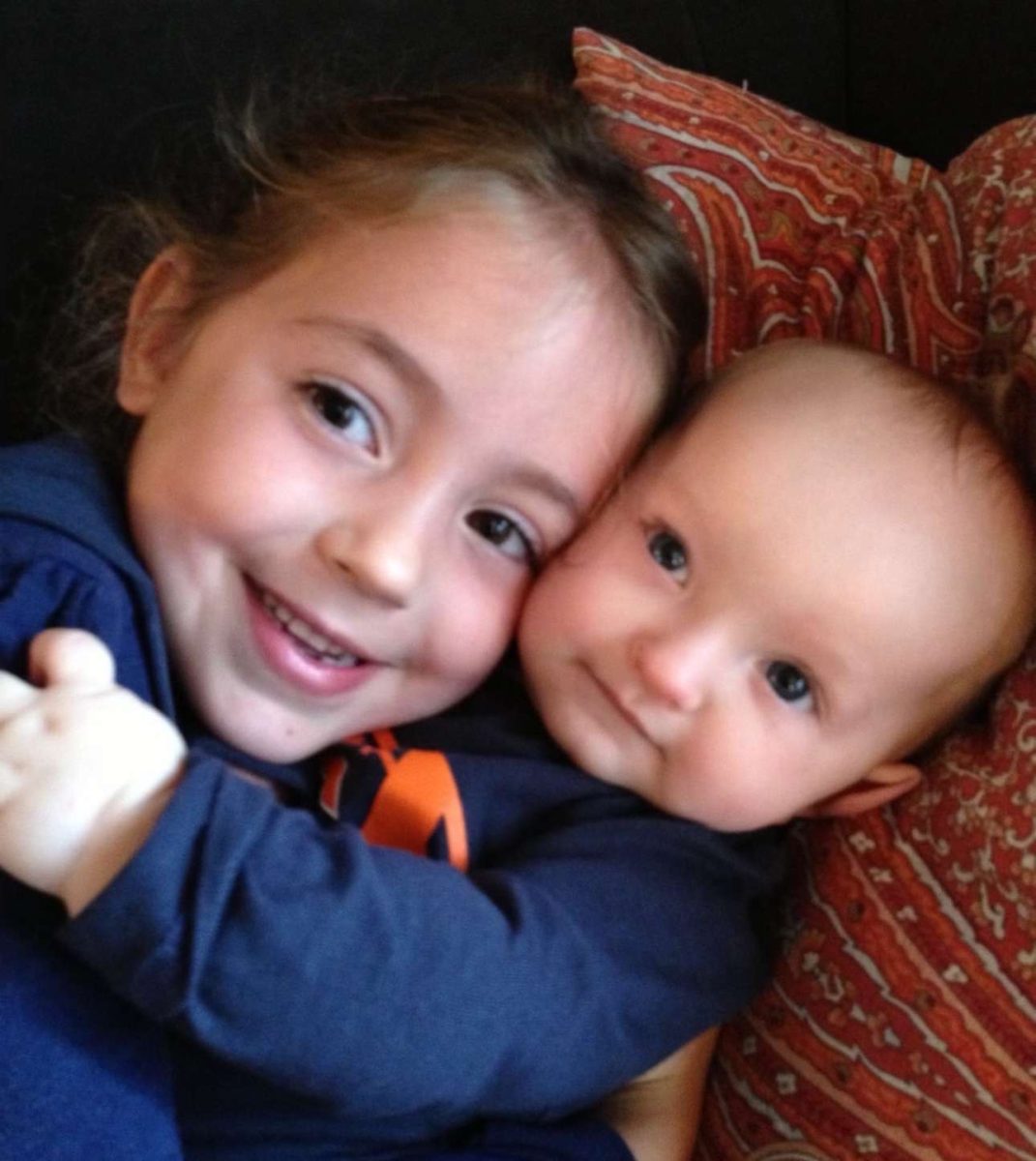 Sadie Rhoads and her brother Jameson in 2013.