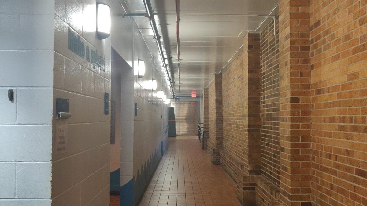 DGS has many scary areas, such as the pool hallway.