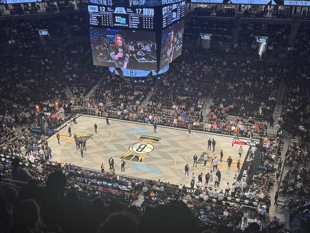 The Brooklyn Nets playing at Barclays Center Nov. 29.