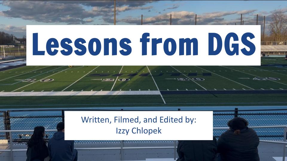 In this documentary, seniors talk about lessons they learned over their four years.