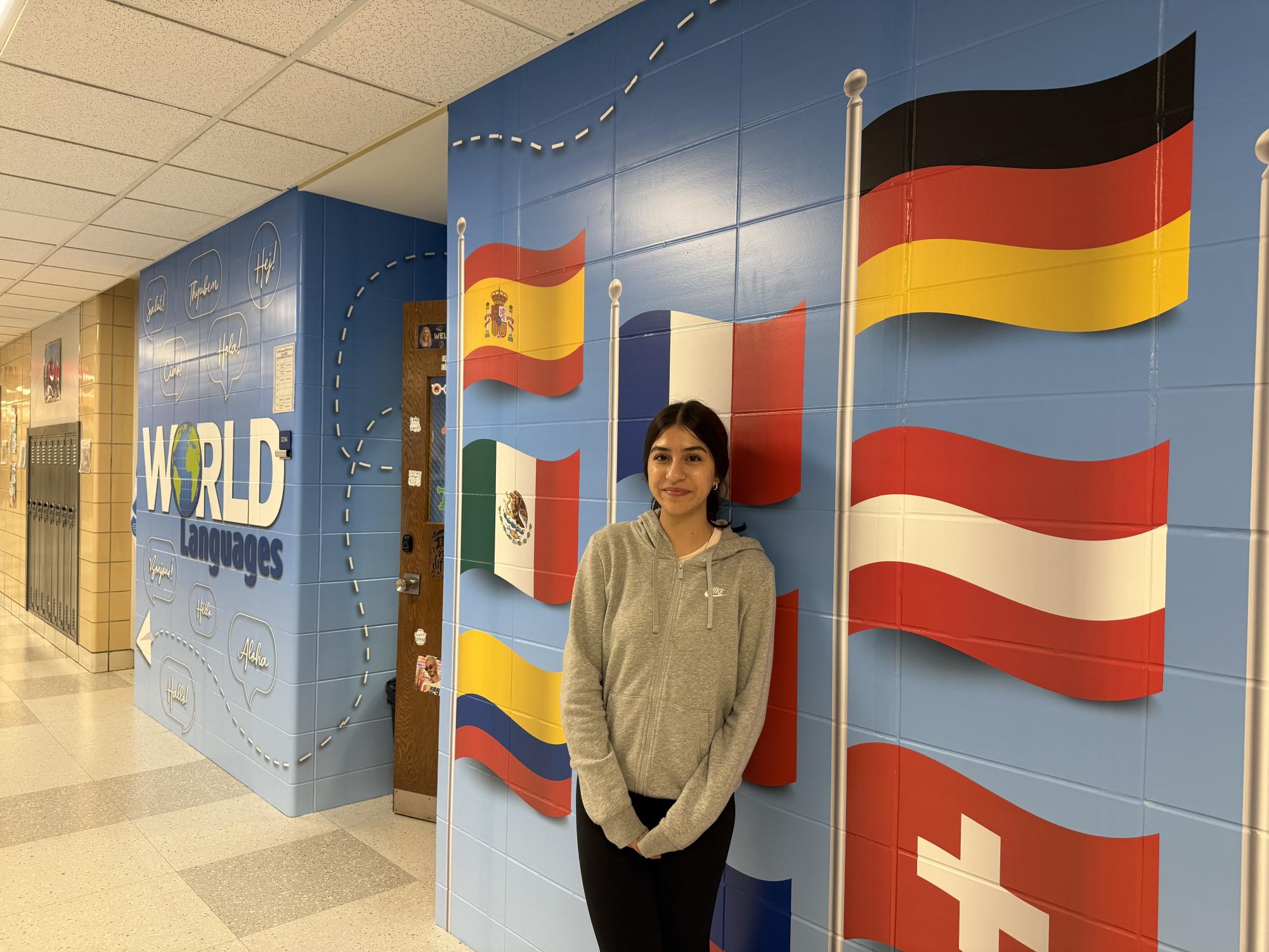  Senior Arely Perez lives 2,000 miles away from the comfort of her extended family in Mexico. Despite only seeing them twice a year, she remains closely connected to them through culture and social media.