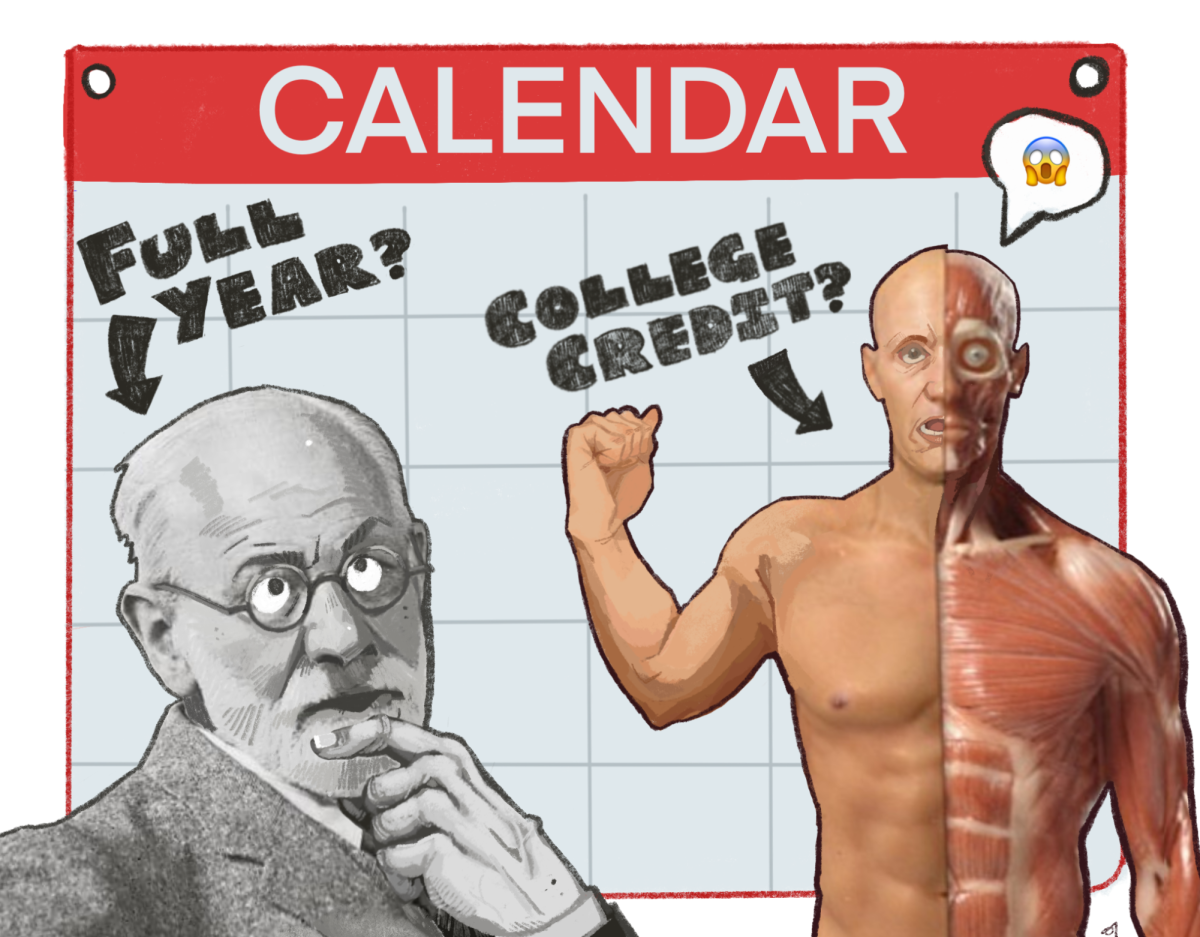 New curriculum changes in  AP psychology and anatomy help students save time and money.