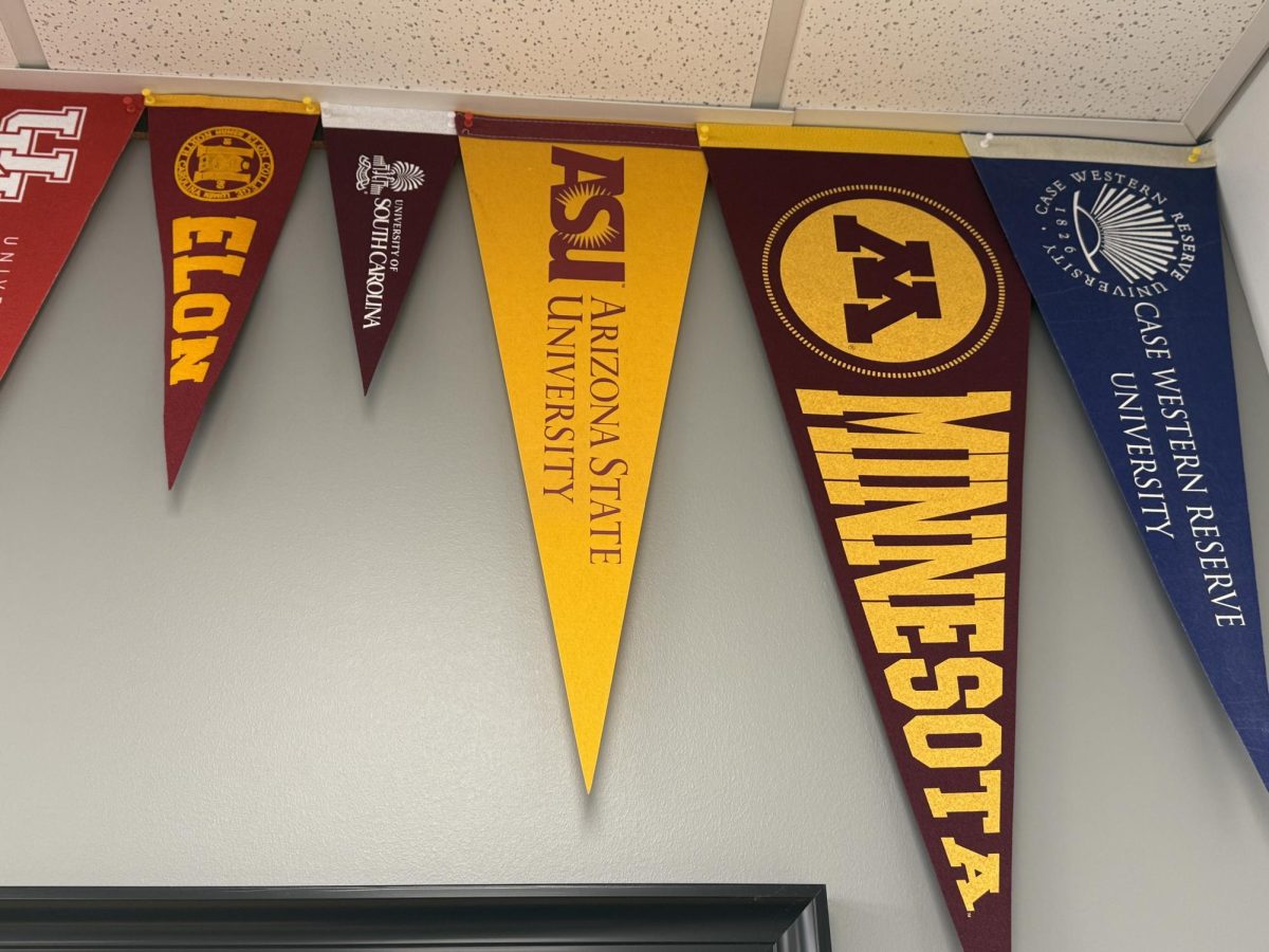 Arizona State University is set to visit the college and career center on Nov. 3.