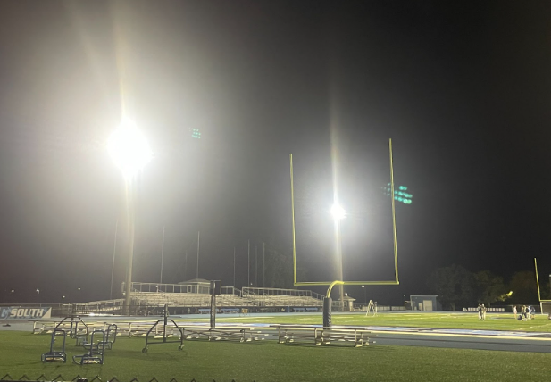 Current lights of the DGS stadium