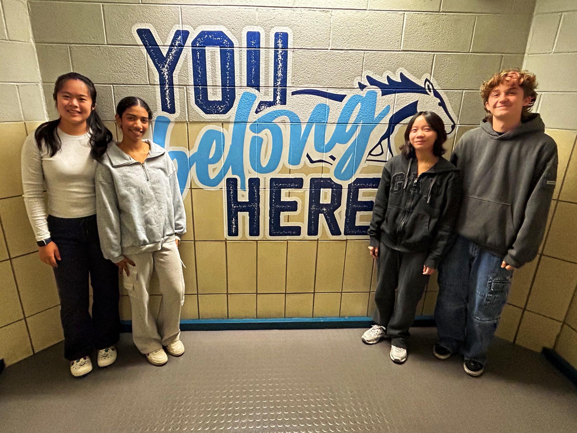 DGS promotes belonging by murals painted around campus for students to feel seen