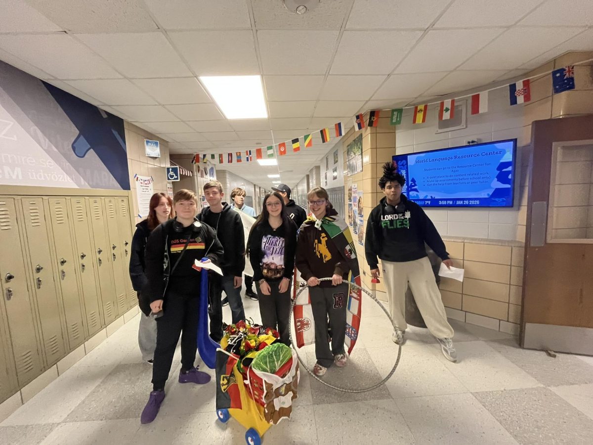 DGS's German Club celebrates the holiday Kohlfahrt amidst during World Languages Week.