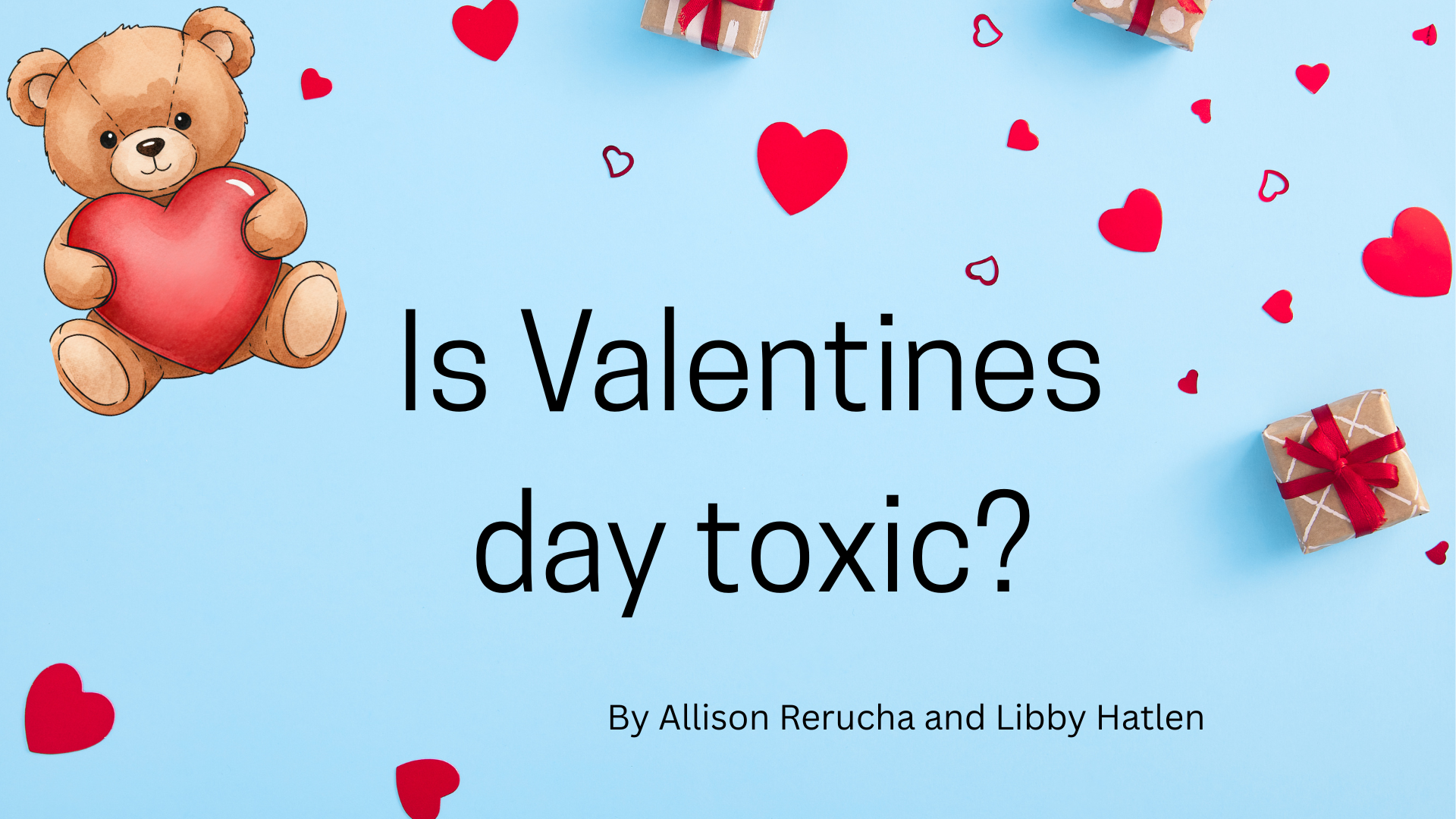 Join Sports Editor Libby Hatlen and features editor Allison Rerucha as they discuss Valentines day. 